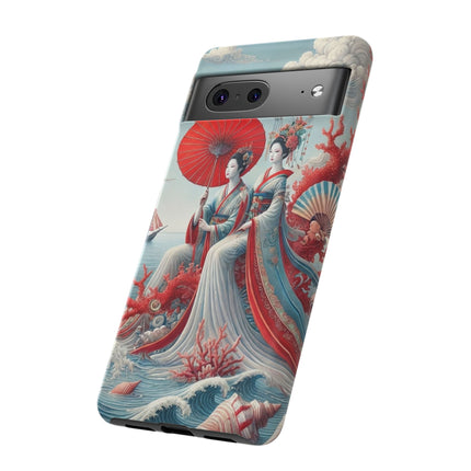 Ladies by the Quiet Sea Phone Cases