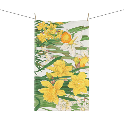 Daffodil by Tanigami Kônan Kitchen Towel