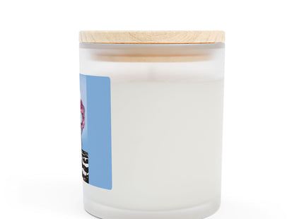 Goddess of the Swirling Sea Frosted Glass Candle, 11oz