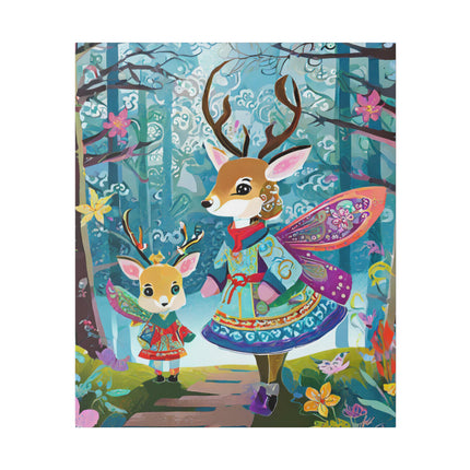 Enchanted Encounter Matte Canvas, Stretched, 0.75"