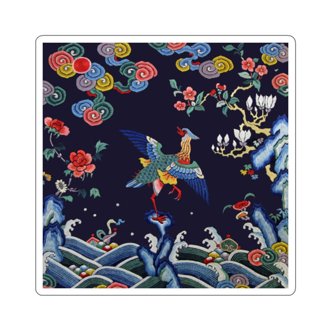 Rank Badge with Mandarin Kiss-Cut Stickers (4 Sizes)
