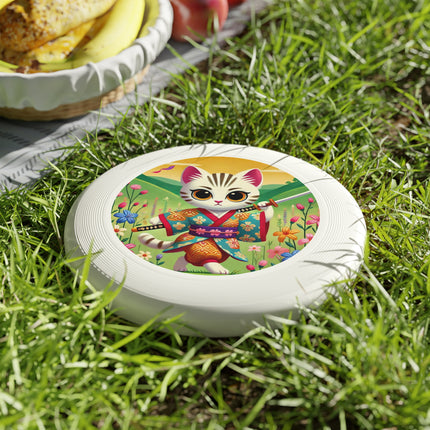 Samurai Kitten Wham-O Frisbee – Bold Strides & Honorable Blades