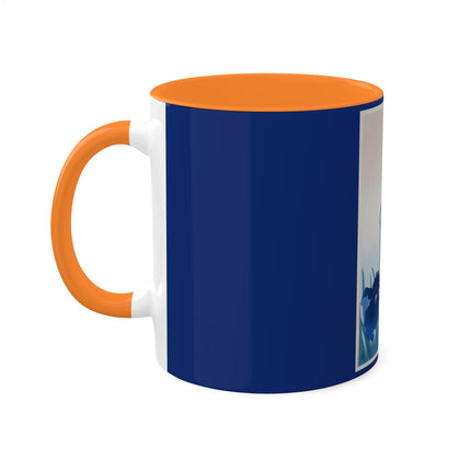 Irises by Ohara Koson Colorful Mugs, 11oz