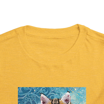 Whiskered Wanderings Toddler Short Sleeve Tee