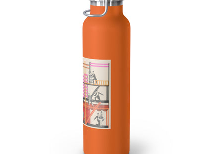 Maquettes de Théatre 4 by Alexandra Exter Copper Vacuum Insulated Bottle, 22oz