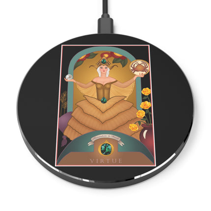 June & Pearl, Alexandrite (from the Gem Series) by Sofia Chiostri Wireless Charger