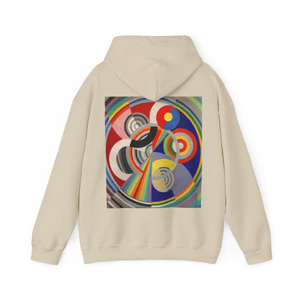 Rythme No. 1 by Robert Delaunay Heavy Blend™ Hooded Sweatshirt