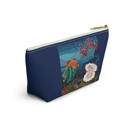 Ocean Pearl Siren Cosmetic Bag – Mystical Mermaid & Marine Enchantment