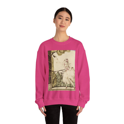 Sur talons rouges (On Red Heels) pl 02 by Gerda Wegener Heavy Blend™ Crewneck Sweatshirt