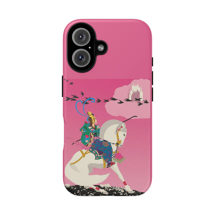 Samurai Princess on the White Steed Phone Case – Epic Grace & Mythic Power