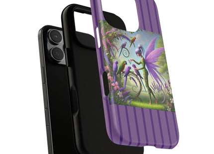 Lavender-Winged Fairy Phone Cases