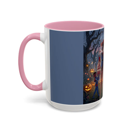 ♥️🎃 The Queen Of Hearts Halloween Masquerade Colorful Mug – Royal Halloween Fantasy