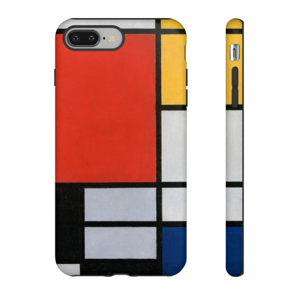 Composition with Red, Yellow, Blue, and Black by Piet Mondrian Phone Cases