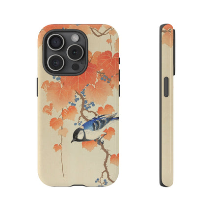 Japanese Bird and Branch by Ohara Koson Phone Cases