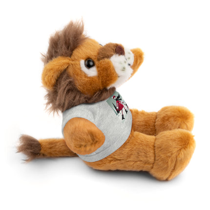 Red Sled & Curious Cats Stuffed Animals with Tee
