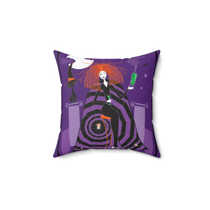 Mystic Elegance Spun Polyester Square Pillow