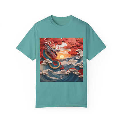 Emergence of the Dragon Unisex Garment-Dyed T-shirt