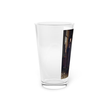 Arnolfini Portrait by Jan Van Eyck Glass, 16oz