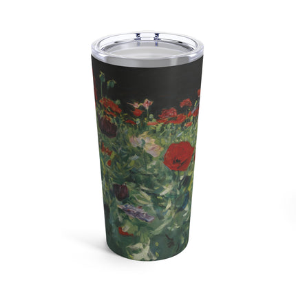 Poppies (A Study of Poppies for Carnation, Lily, Lily, Rose) by John Singer Sargent Tumbler 20oz