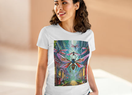 Neon Swarm Cotton Tee