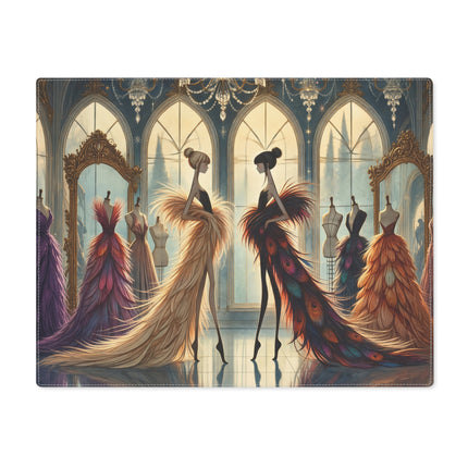 🧚‍♀️✨ Couture & Wings Placemat – Enchanted Fairy Fashion Boutique