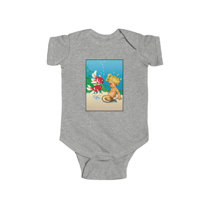 Whimsical Baby Mermaid Bodysuit – Ocean Magic & Playful Dreams