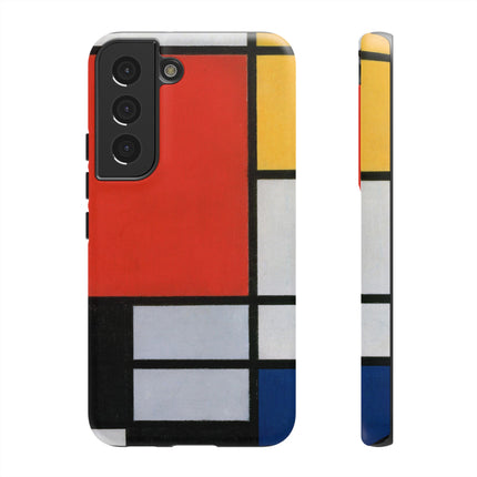 Composition with Red, Yellow, Blue, and Black by Piet Mondrian Phone Cases