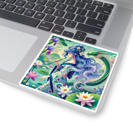 Fairy of the Koi Pond Kiss-Cut Stickers (4 Sizes)