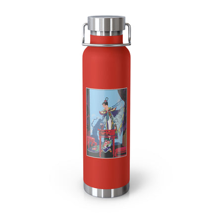 A Visual Journey by Umberto Brunelleschi Copper Vacuum Insulated Bottle, 22oz