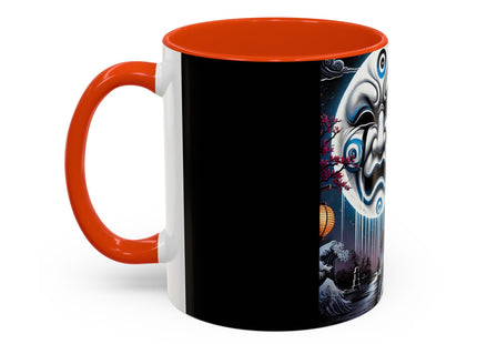 Geisha’s Black Ink Tears Colorful Mugs (11oz, 15oz)