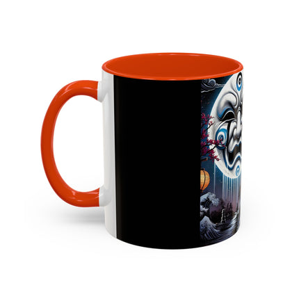 Geisha’s Black Ink Tears Colorful Mugs (11oz, 15oz)