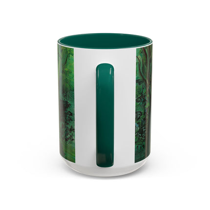 Route en forêt by Raoul Dufy Colorful Mugs (11oz, 15oz)