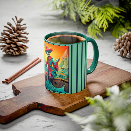 Skeleton Crew of the Misty Seas Colorful Mugs (11oz, 15oz)