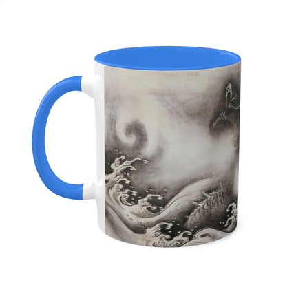 Japanese dragon by Yamada Dōa Colorful Mugs, 11oz