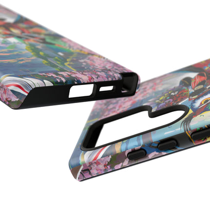 Cyberpunk Samurai Owl Phone Cases