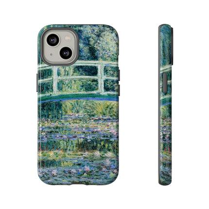 Water Lilies and Japanese Bridge by Claude Monet Phone Cases