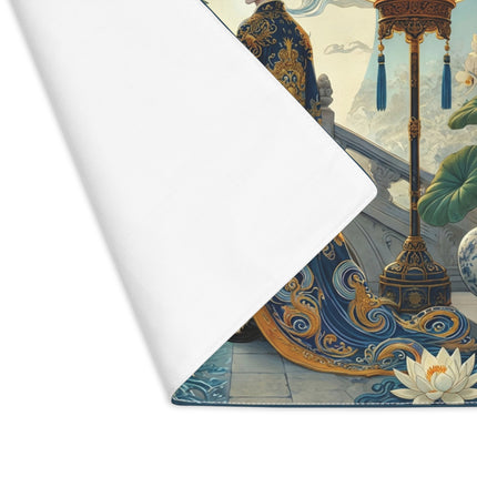 Moonlit Bridge Gentleman Placemat – Imperial Serenity & Moonlit Harmony