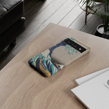 The Great Wave off Kanagawa by Katsushika Hokusai Phone Cases
