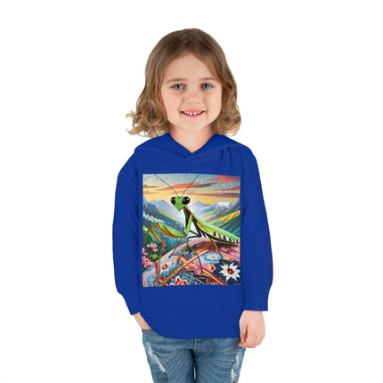 The Joyful Mantis Toddler Pullover Fleece Hoodie