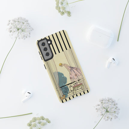 Falbalas et fanfreluches, La Souris by George Barbier Phone Cases