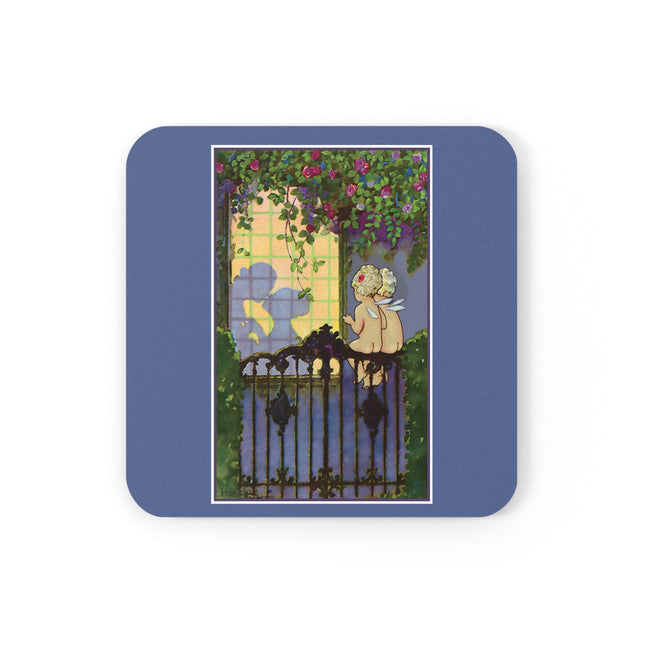 Whispers of Love Cork Back Coaster
