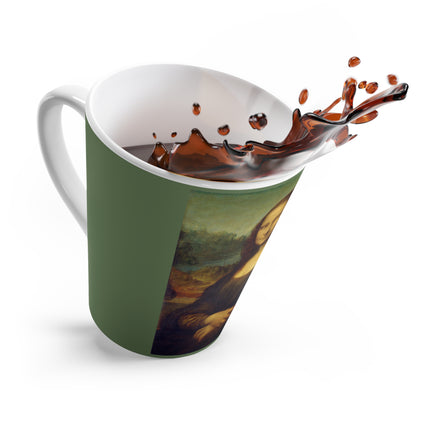 Mona Lisa by Leonardo da Vinci Latte Mug