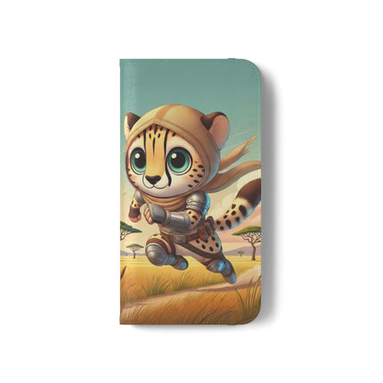 🐆⚡ Swift Cheetah Flip Case – Speed, Freedom & Untamed Adventure