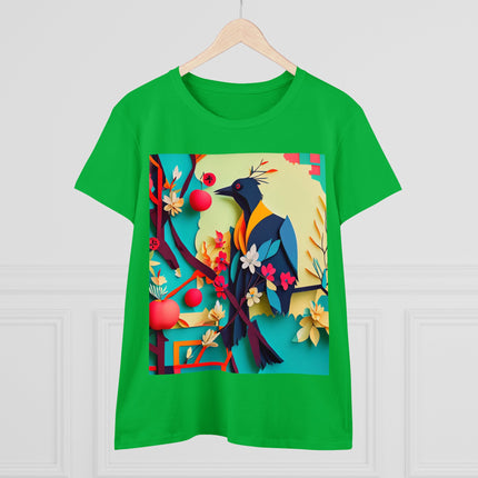 Curious Crow Women's Midweight Cotton Tee