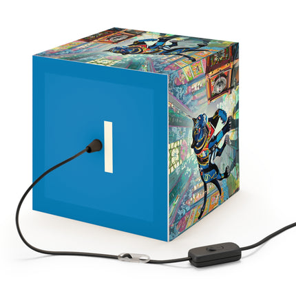 Cyber Panther's Hunt Light Cube Lamp