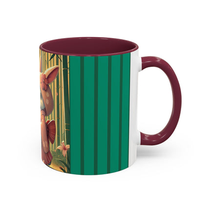 Geisha Kitten’s Easter Stroll Colorful Mugs (11oz, 15oz)