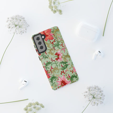 Flower Illustration by Owen Jones Phone Cases