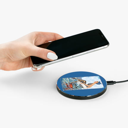 Playful Waves and Fashion Follies Wireless Charger