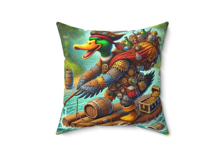 The Daring Drake Spun Polyester Square Pillow