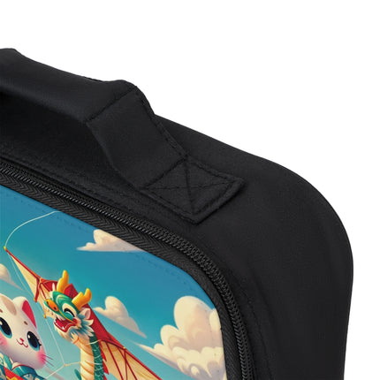 Geisha Kitten and the Dragon Kite Lunch Bag – Joyful Flight & Dragon Spirit